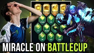 Miracle Battlecup vs Arc Warden Spammer with FULL RELICS  Dota 2 [upl. by Flagler]