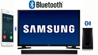 SAMSUNG TV BLUETOOTH CONNECTİON  PAİRİNG [upl. by Nilerual]