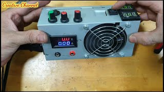 Diy Lab Bench Power Supply  Creative Channel [upl. by Ayk]