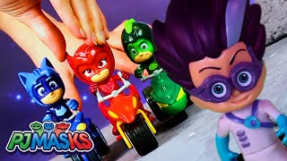 Play with PJ Masks  Romeos Moon Chase  PJ Masks Cartoon Stories [upl. by Cacie]