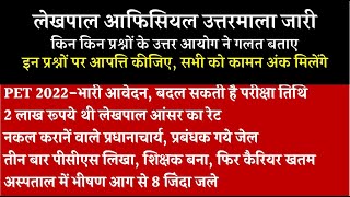 LEKHPAL OBJECTION QUESTIONS  दैनिक रोजगार समाचार 2 अगस्त 2022 [upl. by Carroll]