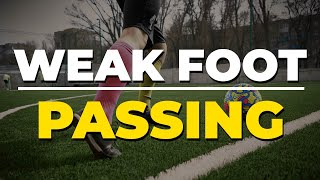 Weak Foot Passing  Full Coaching Session  Catalan Soccer [upl. by Ailicec]