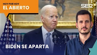 Biden se aparta y abre un nuevo tablero electoral  ElAbierto 22072024 [upl. by Walworth]