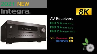 Integra 2021 8K AV Receivers vs Onkyo and Pioneer [upl. by Casanova587]