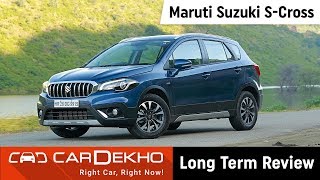 Maruti Suzuki SCross 2018  3000km LongTerm Review  CarDekhocom [upl. by Terces]