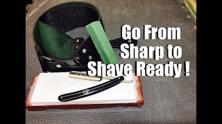 Straight Razor  Go From Sharp To Shave Ready [upl. by Quint]