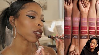 Fenty Icon Velvet Liquid Lipstick I have some thoughts 😟 [upl. by Musa]