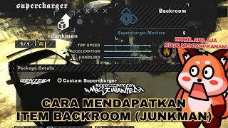 CARA MEMBUKA ITEM JUNKMANBACKROOM  NEED FOR SPEED MOST WANTED [upl. by Molahs]