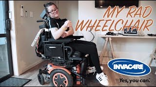 MY RAD WHEELCHAIR  INVACARE TDX SP2 LINX [upl. by Luhe784]