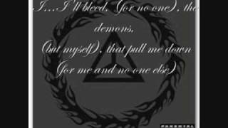 Mudvayne  Not Falling Lyrics [upl. by Carmella]