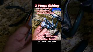 3 Year Review 🎣 Plusinno rod and reel combo Is it worth it [upl. by Wilkins]