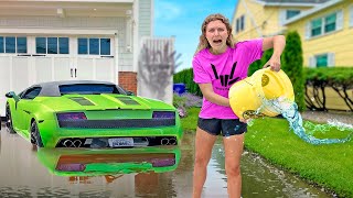 THIS happened after the MAJOR STORM as STEPHEN SHARER HOUSE WILL the Lamborghini be okay [upl. by Naasar]