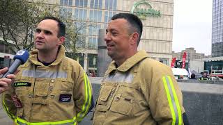 Berlin Firefighter Stairrun Die Reportage vom Treppenlauf 2023  Extremsport in der Feuerwehr [upl. by Walden326]