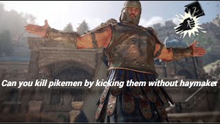 For Honor Interesting way to kill pikemen [upl. by Imnubulo192]