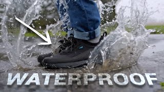 BEST WATERPROOF SHOES Vessi Stormburst amp Backpack Review [upl. by Bohaty]