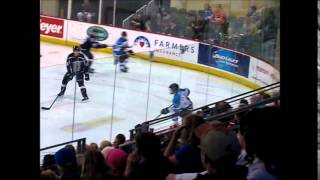 Von UngernSternberg Goal Wenatchee Wild NAHL [upl. by Elledoj994]