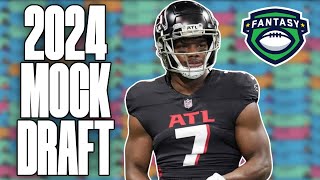 2024 Fantasy Football ESPN PPR Mock Draft BEST Strategy for Pick 5 [upl. by Yendys]