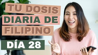 Tu dosis diaria de filipino Día 28 [upl. by Edwine]