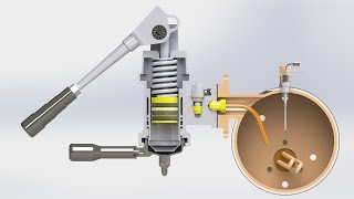 Profitec Pro 800  animated hydraulics diagram [upl. by Idyh981]