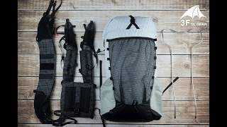 3F UL GEAR YUE 4510L Adjustable Shoulder Backpack [upl. by Khanna]