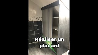 Sur mesure Comment fabriquer un placard coulissante [upl. by Moya]