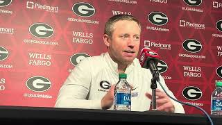 Georgia men’s basketball coach Mike White postgame press conference after beating LSU [upl. by Lyndel]