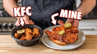 Southern Fried Hot Chicken Recipe Thats WAY Better Than KFC [upl. by Aninaig981]