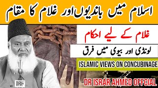 Biwi Aur Londi Mein Fark Kya Hai  Concubines Rights In Islam  Dr Israr Ahmed Official [upl. by Banquer311]