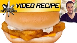 How to make McDonalds Fillet O Fish [upl. by Katey]