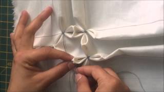 How To Do Canadian Smocking same pattern 4 techniques Part 2 of 4 By Rose [upl. by Polloch]