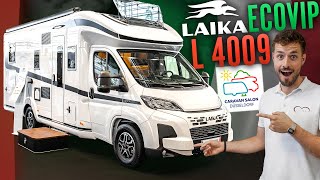 Der sieht HAMMER aus 🤯  Laika Ecovip L 4009  Caravan Salon Düsseldorf 2024 [upl. by Rehptosirhc]