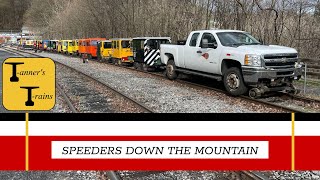 Western Maryland Scenic Railroad  Frostburg MD  Ridgeley WV Motorcar Timelapse [upl. by Selby961]