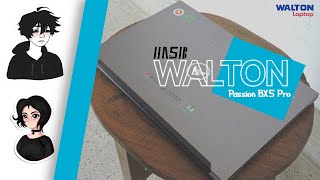 Walton Bx3700 Laptop Unboxing and Review in Bangla By Maxtubeee [upl. by Claus]