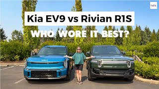 KIA EV9 Takes On RIVIAN R1S In The Ultimate Electric Showdown [upl. by Afital]