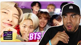 Dad reacts to BTS Carpool Karaoke for FIRST TIME [upl. by Zzahc680]