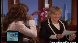 Janet on Ellen Degeneres Show 2008 [upl. by Oicnaneb]