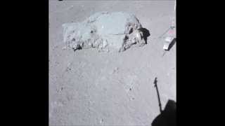 Apollo 15  the boulder at Spur Crater [upl. by Elsi226]