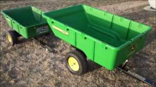 Great John Deere 10P amp 17P Utility Carts [upl. by Ecinev]