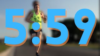 How to Run a SUB 6 MINUTE Mile  Exact Workouts Paces and Strategies [upl. by Nyladnewg]