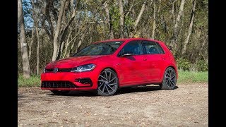 2018 Volkswagen Golf R Review Highway pull Shocking 060 times WOW [upl. by Ennovyhc]