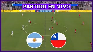 🔴 ARGENTINA vs CHILE EN VIVO ⚽ ELIMINATORIAS RUMBO AL MUNDIAL 2026  LA SECTA DEPORTIVA [upl. by Poole]