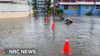 Hurricane Beryl unleashes powerful winds over Barbados [upl. by Ethan]