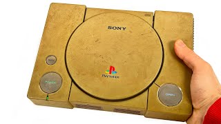 Yellowed and Dirty Playstation One Restoration [upl. by Thurlough780]