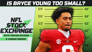 Bryce Youngs Size is RARE for an NFL QB Prospect  NFLSE [upl. by Ettie174]