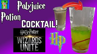 Polyjuice Potion Recipe  Harry Potter Wizards Unite Game Cocktail [upl. by Fillender835]