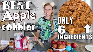 Easy Apple Cobbler Recipe  Family Fun Pack Cooking [upl. by Aire]