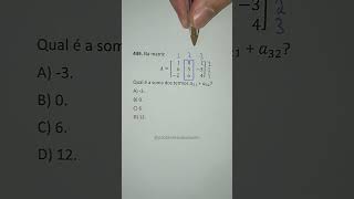 Como identificar os termos de uma matriz 3x3 [upl. by Felizio]