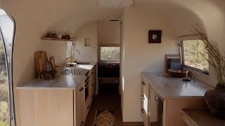 SOLD  1960 Airstream Tradewind 24 Full Restoration WalkThrough [upl. by Noira]