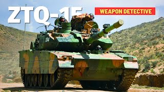 ZTQ15 light tank  The Chinese armour for the Himalayas [upl. by Taddeo]