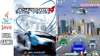 ASPHALT 4 ELITE RACING  Java Game Full Gameplay No Commentary [upl. by Gabe456]